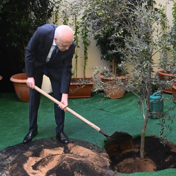 الرئيس سعيد يشرف على الاحتفال بعيد الشجرة بمقر المجلس الأعلى للتربية و التعليم