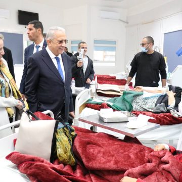 وزير الصحة في زيارة إلى المستشفى المحلي بحي التضامن