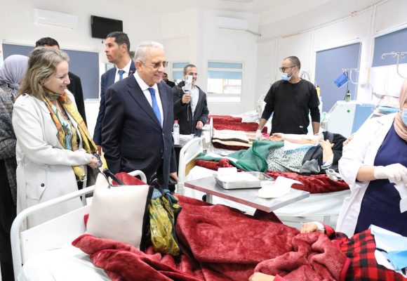 وزير الصحة في زيارة إلى المستشفى المحلي بحي التضامن