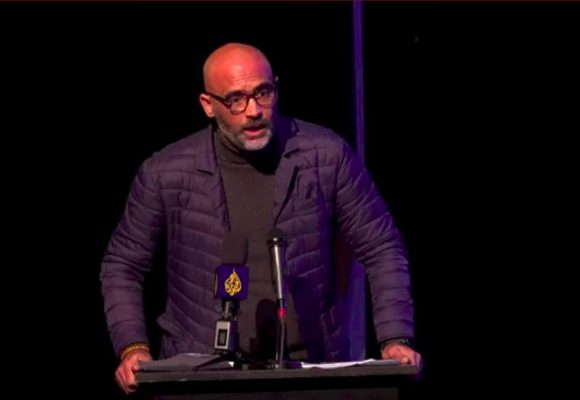 احياء اليوم العالمي لحقوق الانسان: كلمة زياد الدبار نقيب الصحفيين التونسيين