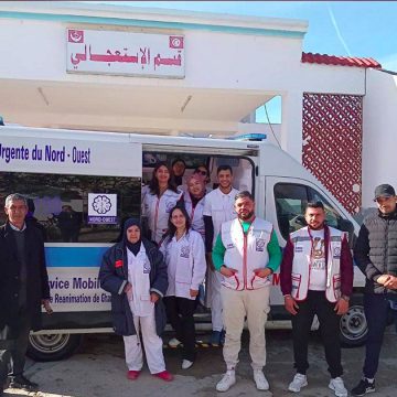 غار الدماء: انطلاق وحدة الإسعاف والإنعاش المتنقلة