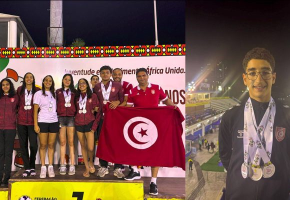 أنغولا: في مسبح لواندا، تونس تحصد 6 ميداليات