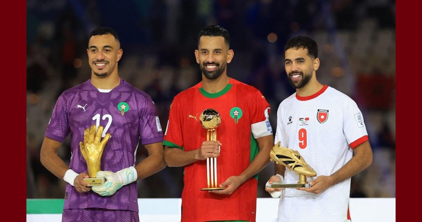 كأس العرب بقطر: المغربي ربيع حريمات يفوز بجائزة أفضل لاعب في البطولة