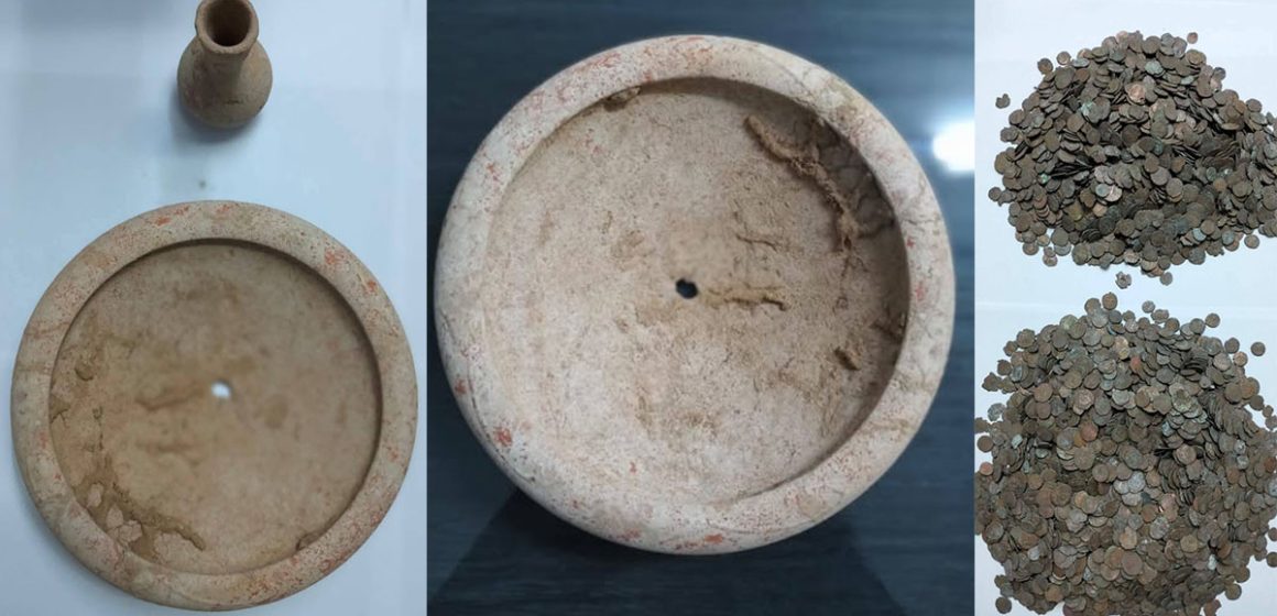 صفاقس: حجز لقى أثرية تضم 5196 قطعة نقدية رومانية من البرنز