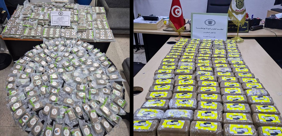 تونس: الديوانة تحجز كميات هامة من المواد المخدرة بالمعابر الحدودية البرية و البحرية و الجوية
