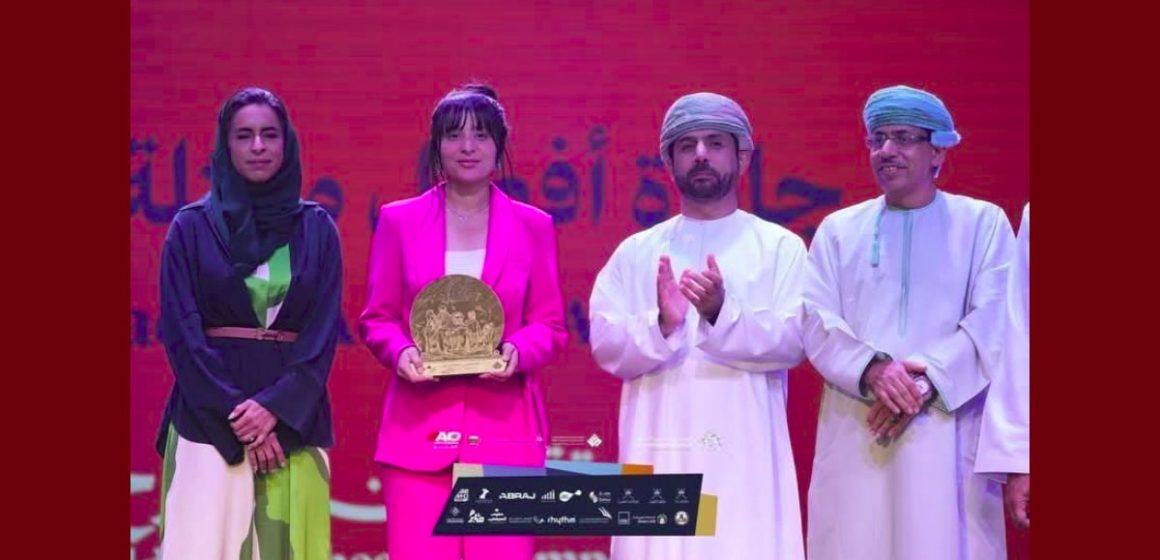 00 عمان – مهرجان الدن المسرحي: أميمة الاحيو أفضل ممثلة دور أول
