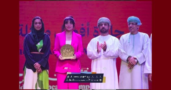 عمان – مهرجان الدن المسرحي: أميمة الاحيو أفضل ممثلة دور أول