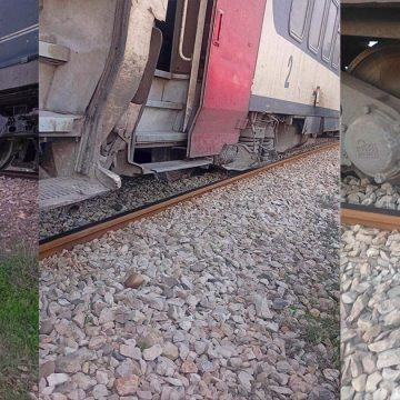 00 جنوح عربة لقطار المسافرين من تونس إلى غار الدماء (بلاغ)