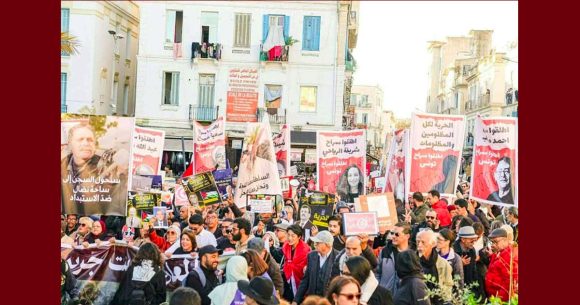 المعارضة حركة حق: المشاركة في مسيرة “المعارضة ليست جريمة” هو نضال لإرساء نظام ديمقراطي