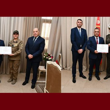 00 وزير الداخلية يُشرفُ على تكريم عدد من الإطارات الأمنيّة