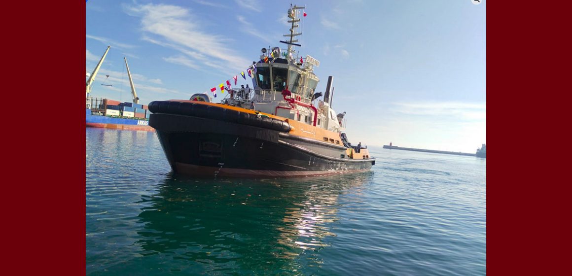 الجرار البحري ميناء سوسة: وصول الجرار “أوذنة” الثالث من جملة 6 اقتناءات ديوان البحرية التجارية والموانىء