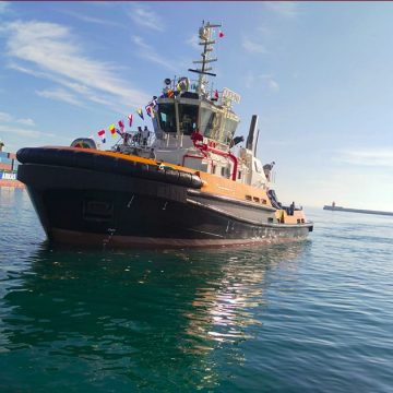 الجرار البحري ميناء سوسة: وصول الجرار “أوذنة” الثالث من جملة 6 اقتناءات ديوان البحرية التجارية والموانىء