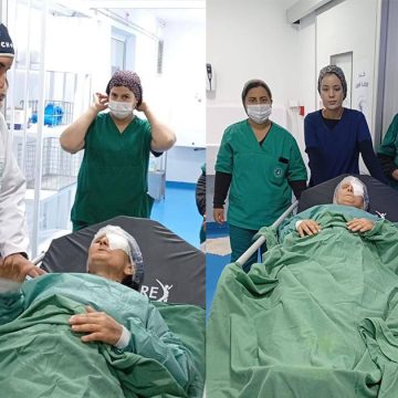 00 المستشفى الجامعي بدر الدين العلوي بالڨصرين: نجاح أول عملية زرع قرنية (صور)