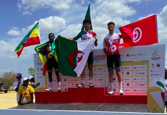 لواندا الأنغولية: البرونزية ليوسف الشهيبي في سباق دراجات الطريق