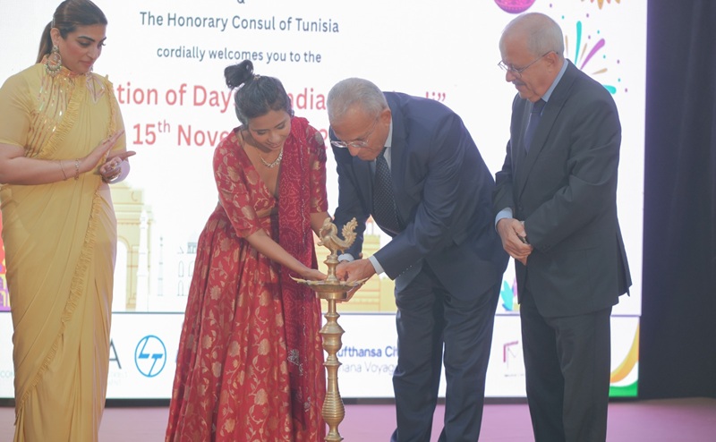 عيد الديوالي سفيرة الهند بتونس عيد الديوالي
