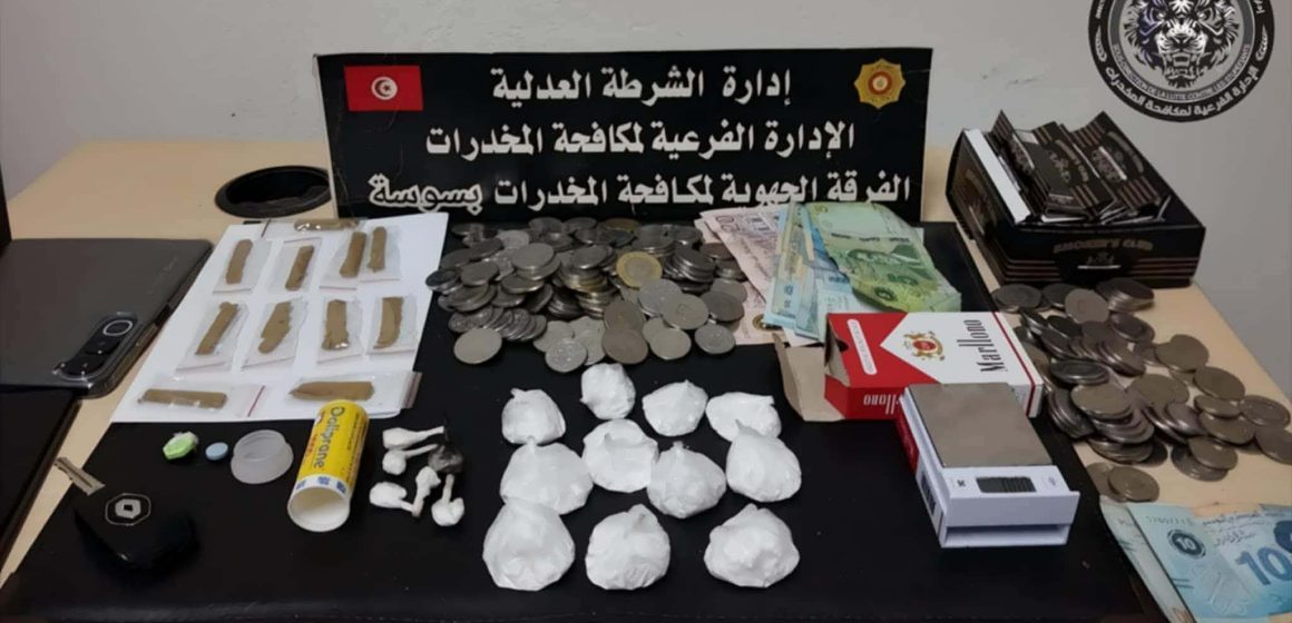 المنستير: اماطة اللثام عن عصابة في ترويج المواد المخدرة و تبييض الأموال