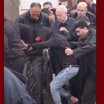 سعيد فيضانات: الرئيس سعيد في زيارة الى بعض المناطق المنكوبة