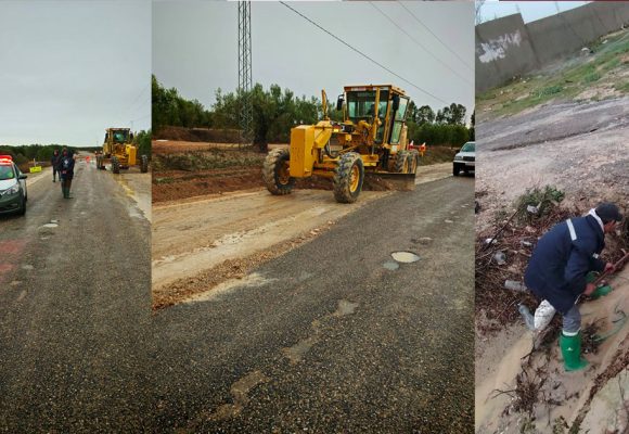 أمطار غزيرة منذ ليلة الإثنين: ولاية المنستير توثق تدخلاتها الميدانية