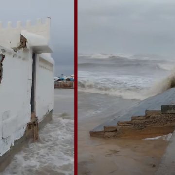 جمعية AREMS تنشر فيديو مريعا حول أثر العاصفة على تآكل شط سوسة – القنطاوي