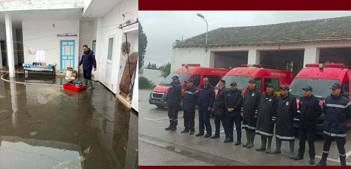 الحماية المدنية التقلبات الجوية بتونس: سفارة ألمانيا تشيد بالجهود الكبيرة لأعوان الحماية المدنية