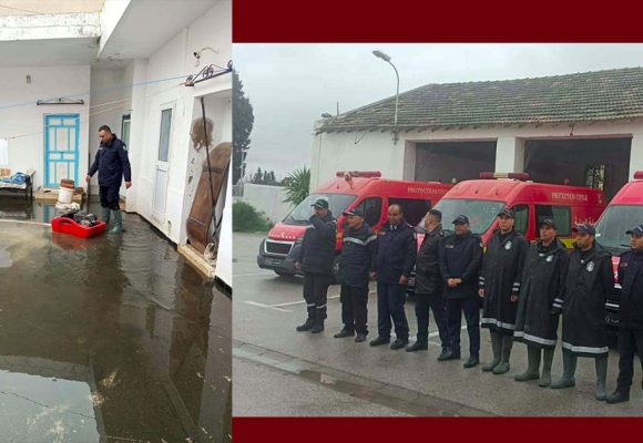 التقلبات الجوية بتونس: سفارة ألمانيا تشيد بالجهود الكبيرة لأعوان الحماية المدنية