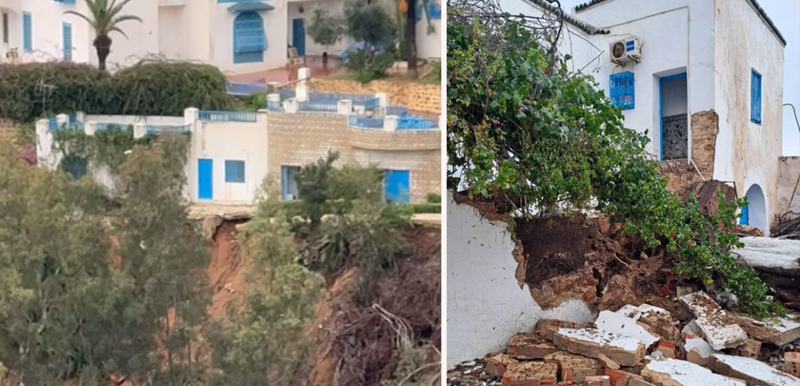 التقلبات المناخية بسيدي بوسعيد: غلق ممر للمترجلين و الحماية المدنية تحذر… (فيديو)