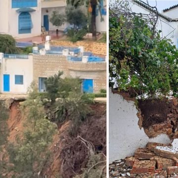 التقلبات المناخية بسيدي بوسعيد: غلق ممر للمترجلين و الحماية المدنية تحذر… (فيديو)