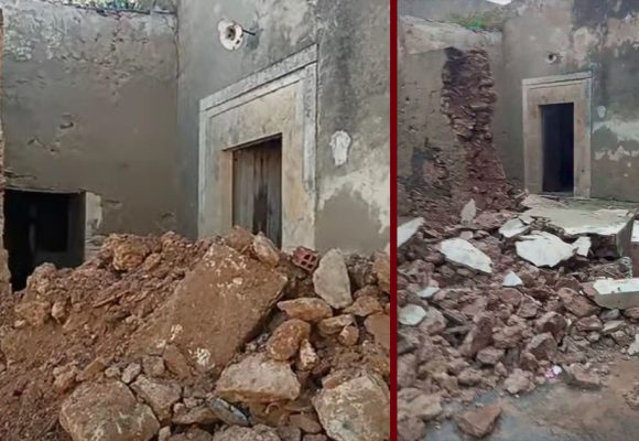 المكنين: انهيار مسجد سيدي عبد الملك و الأهالي يتساءلون عن الدور الفعلي لمعهد التراث