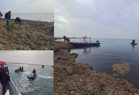 المنستير: الوالي في جزيرة قوريا يعاين عمليات البحث عن بحارة طبلبة المفقودين