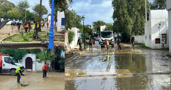 سيدي بوسعيد بالصور/ قرية سيدي بوسعيد تستعيد أنفاساها رويدا رويدا و بكل حذر…