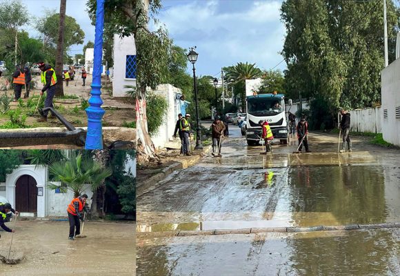 بالصور/ قرية سيدي بوسعيد تستعيد أنفاساها رويدا رويدا و بكل حذر…