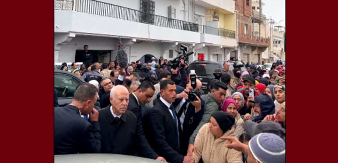 مخلفات التقلبات الجوية: الرئيس يتحول الى منطقة البحر الأزرق بالمرسى