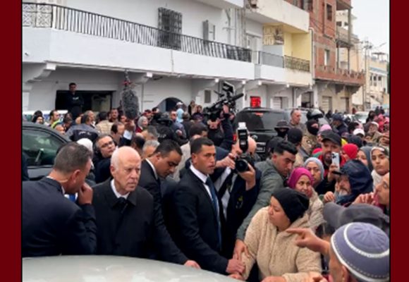 مخلفات التقلبات الجوية: الرئيس يتحول الى منطقة البحر الأزرق بالمرسى