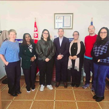 وفد من اتحاد المحامين الأفارقة في ضيافة الرابطة و حوار حول التحديات الحقوقية في القارة