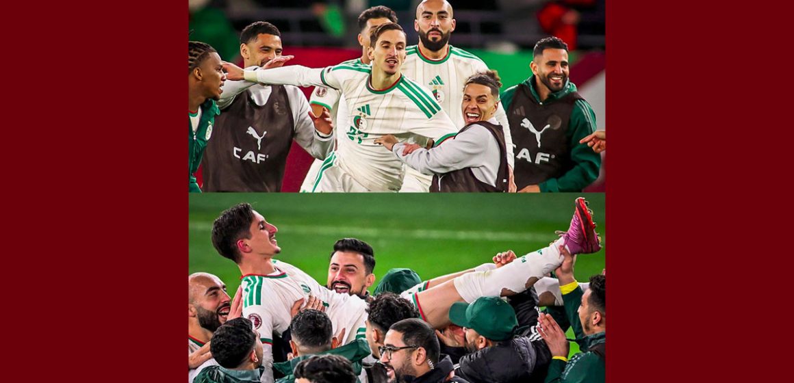الكان- المنتخب الجزائري يطيح بنظيره من الكونغو الديمقراطية و يتأهل إلى دور الثمانية