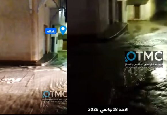 عامر بحبة: بداية المنخفض الجوي على تونس من 19 إلى 21 جانفي 2026