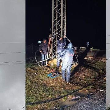 steg التقلبات المناخية: رجال الستاغ يواصلون اصلاح الأعطال وتأمين الشبكة