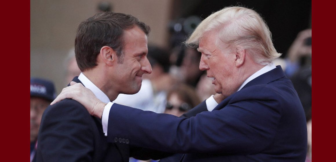 trump الإيليزيه: تغيير جذري في سياسة واشنطن، ماكرون يرد