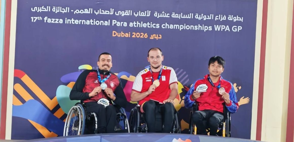 الجامعة التونسية: محمد نضال الخليفي يفوز بفضية جديدة في بطولة فزاع الدولية