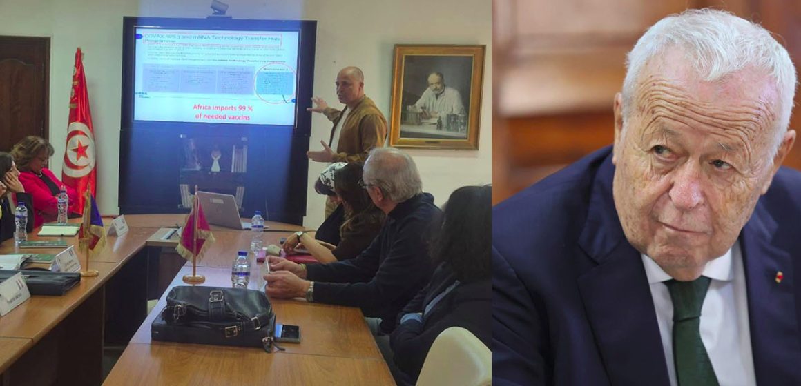 آلان ميريو يزور معهد باستور تونس: دعم مخابر P3 والتزام بإنجاز مخبر P2