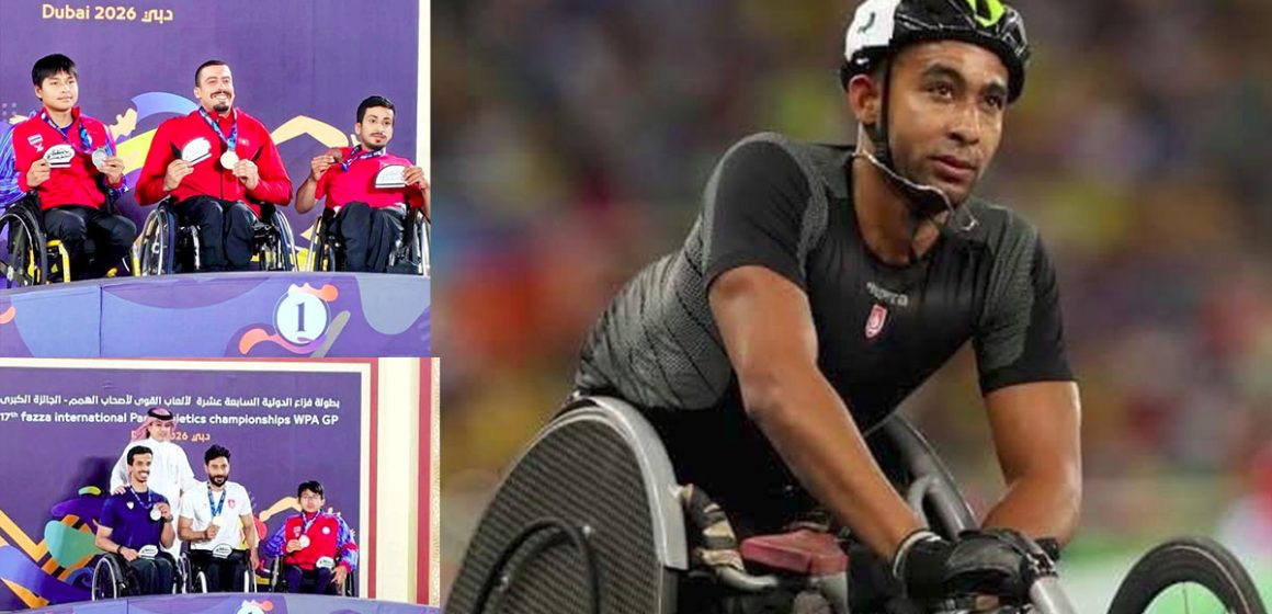 ذهبيتان وميدالية برونزية حصيلة اليوم ال3 لملتقى الجائزة الكبرى بارا-ألعاب القوى-دبي 2026