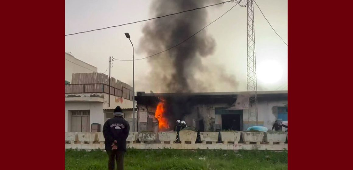 00 ساقية الزيت-صفاقس: حريق بمحل تصليح الدراجات يسفر عن وفاة صاحبه