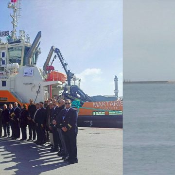 مكتريس ميناء بنزرت- منزل بورقيبة: دخول الجرّار البحري “مكتريس” حيز الاستغلال