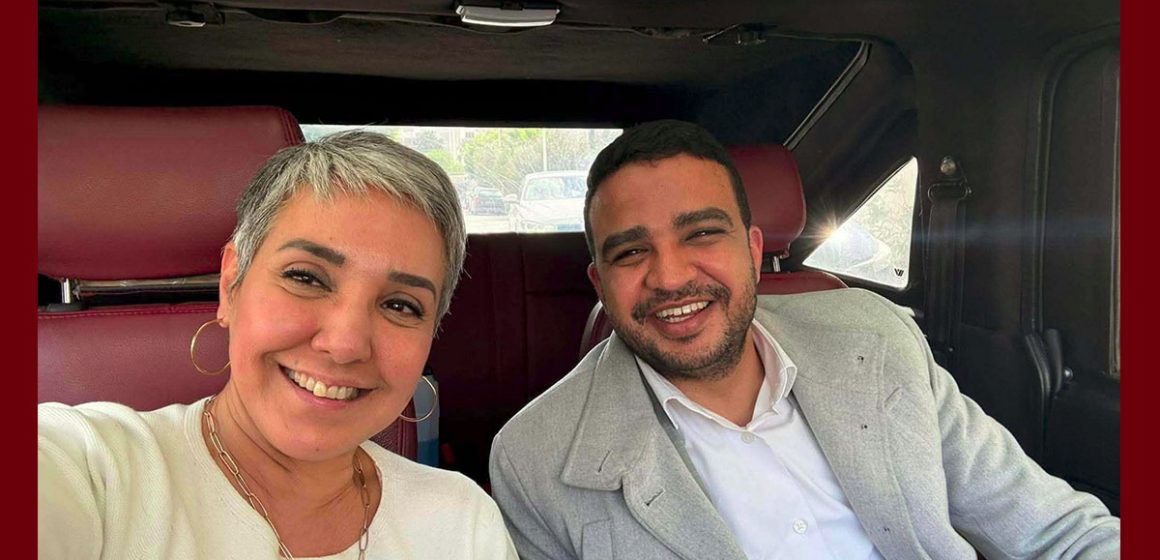 سنية الدهماني رافقته زميلته سنية الدهماني، سامي بن غازي يروي الحالة الصحية للمعتقل الأستاذ أحمد صواب