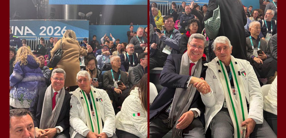 استعدادا لألعاب الأولمبية الشتوية ميلانو-كورتينا 2026، بوصيان في لقاء رفيع المستوى