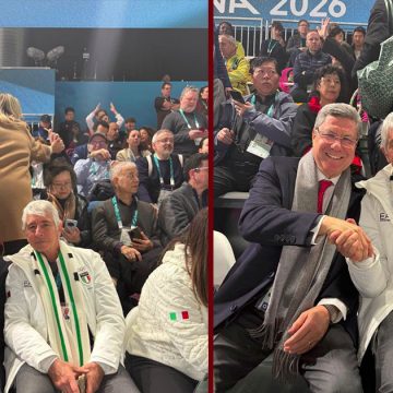 استعدادا لألعاب الأولمبية الشتوية ميلانو-كورتينا 2026، بوصيان في لقاء رفيع المستوى