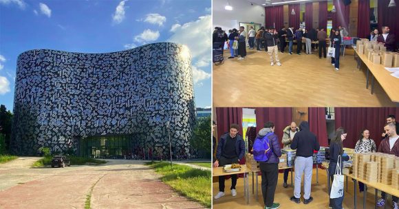 00 سفير تونس بفرنسا في زيارته لمقر “دار تونس” يطلع على ظروف إقامة الطلبة و يستمع إليهم