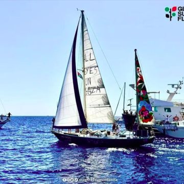 الكشف عن تاريخ ابحار أسطول الصمود العالمي مجددا نحو غزة