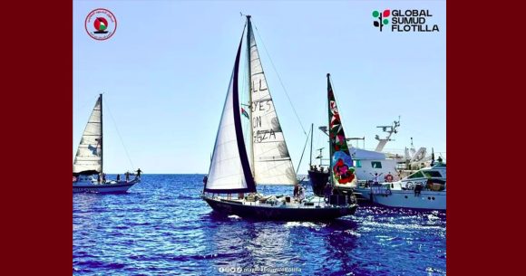 الكشف عن تاريخ ابحار أسطول الصمود العالمي مجددا نحو غزة