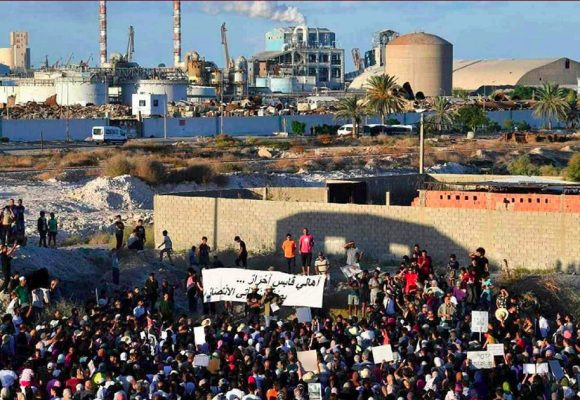 متابعة لملف التلوث البيئي بقابس “الذي انتهى بتجريم الضحية و حماية المذنب…”